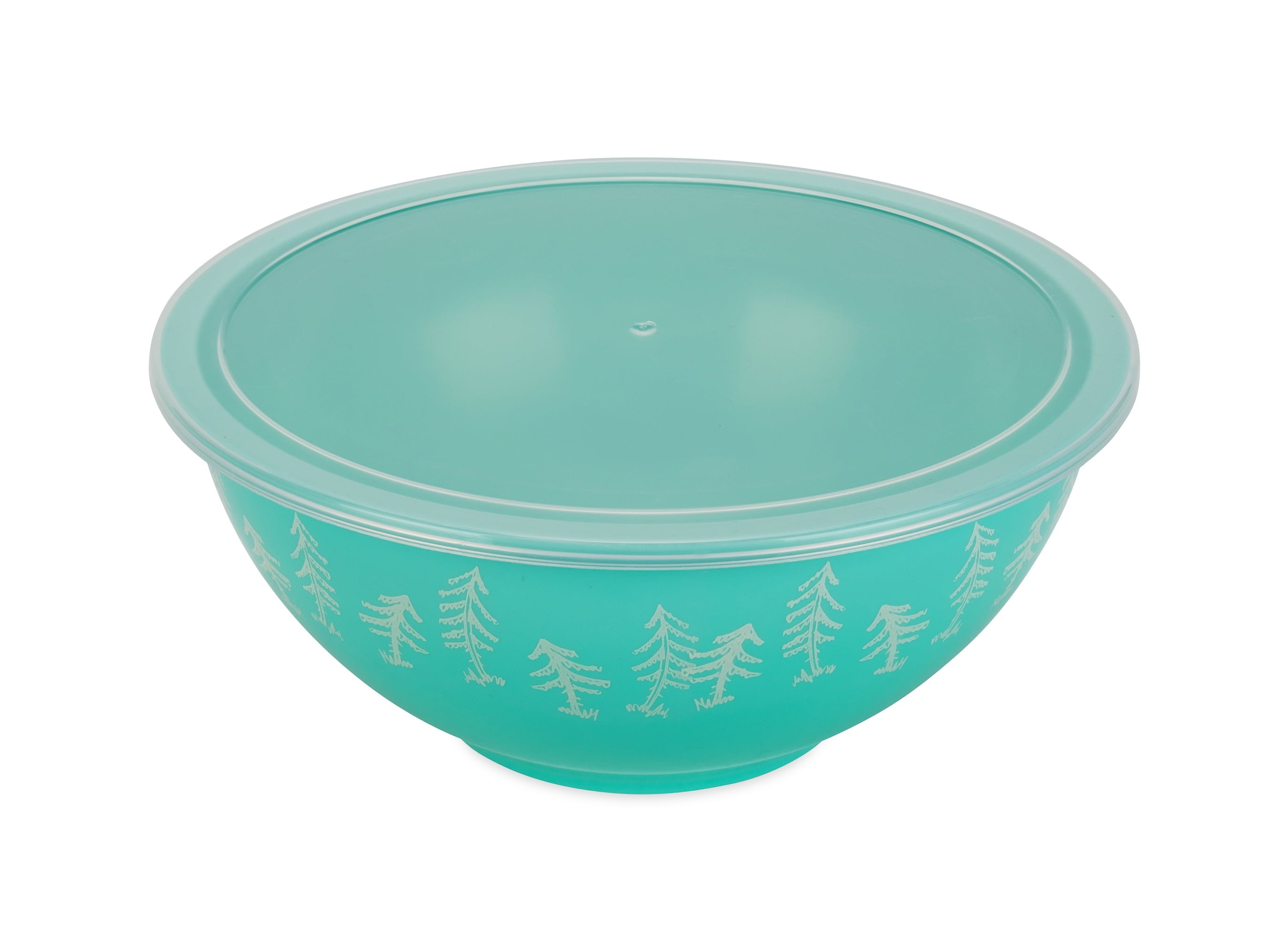 Camco Life is Better at the Campsite Nesting Bowl Set, 8 Piece, Multicolor (53451)