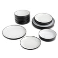 Yellowstone Beth 12-Piece Ceramic Dinnerware Set